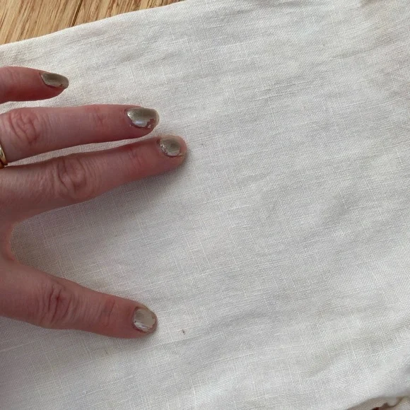 Tahari White Striped Long Sleeve Shirt Dress - Picture 3 of 11